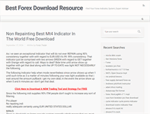 Tablet Screenshot of forex-download.com
